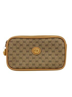 Vintage Micro Gucci Cosmetic Bag